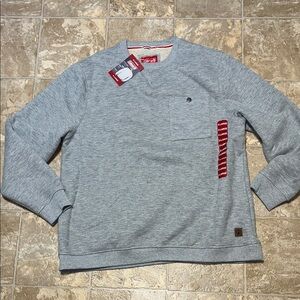 NWT Coleman Light Gray Crewneck Men's Sweatshirt
